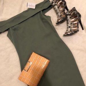Windsor Olive Unfold Dress